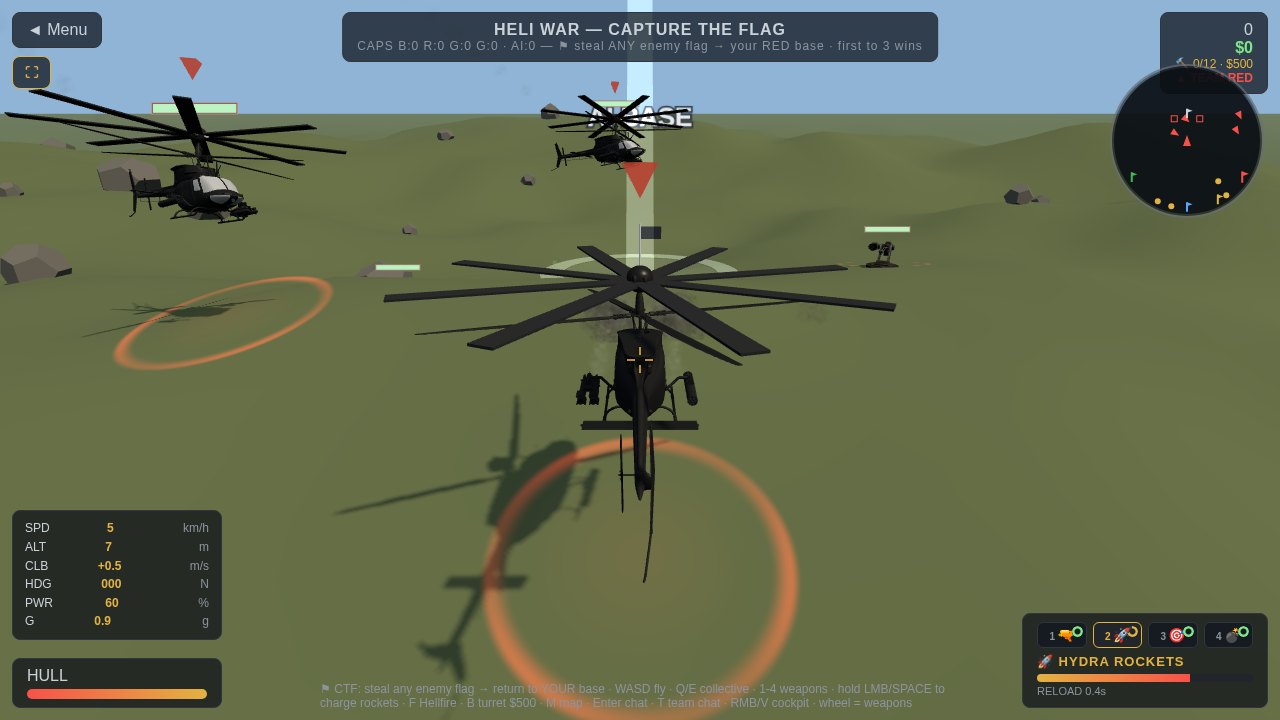 HELI WAR screenshot
