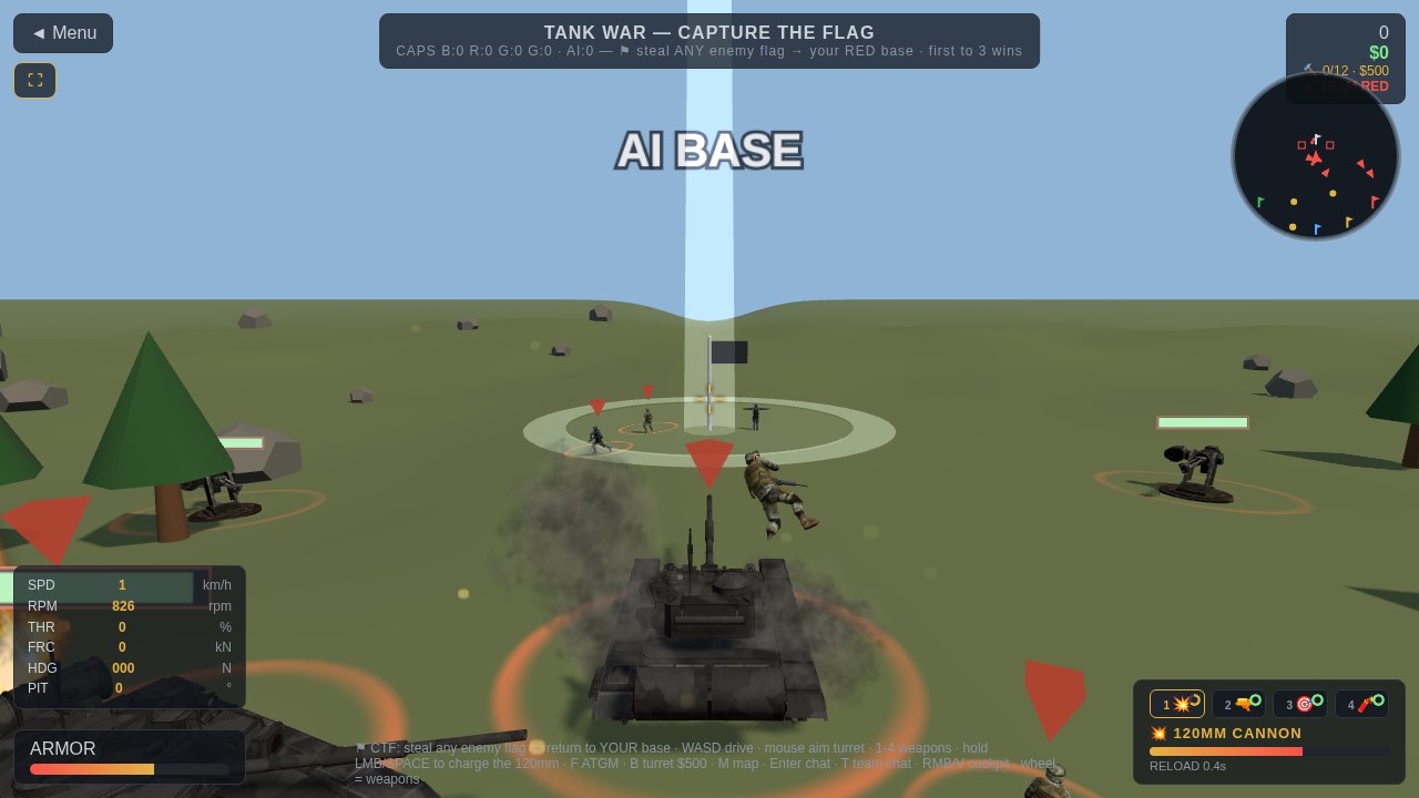 TANK WAR screenshot
